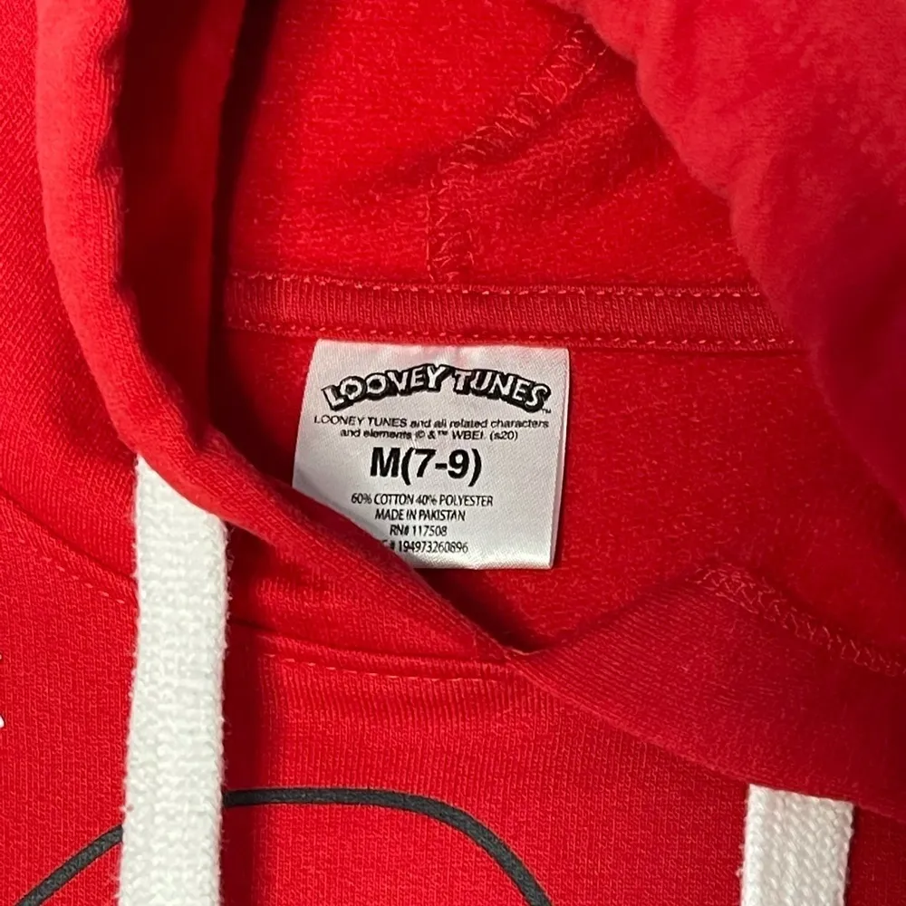 Looney Tunes Tweety Bird Christmas red Sweatshirt Hoodie - Image 5