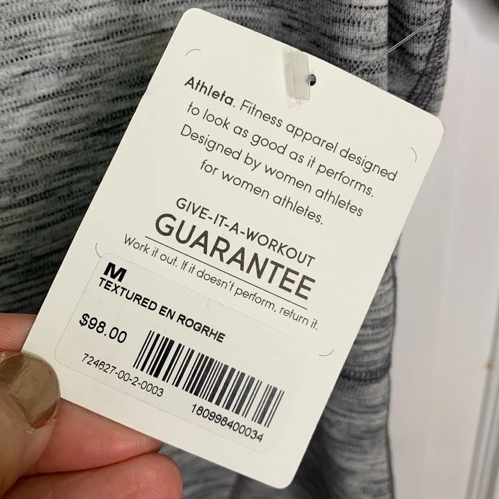 Athleta  En Route MIDI Flare Dress Heather Grey New with Tag W-681 Size M - Image 6