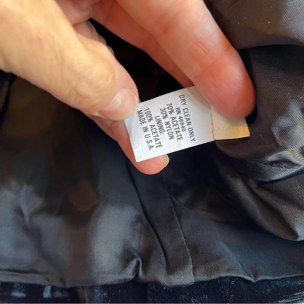 Vintage Counterparts Velvet Jacket Event Holiday 12P Christmas Party Evening - Image 11