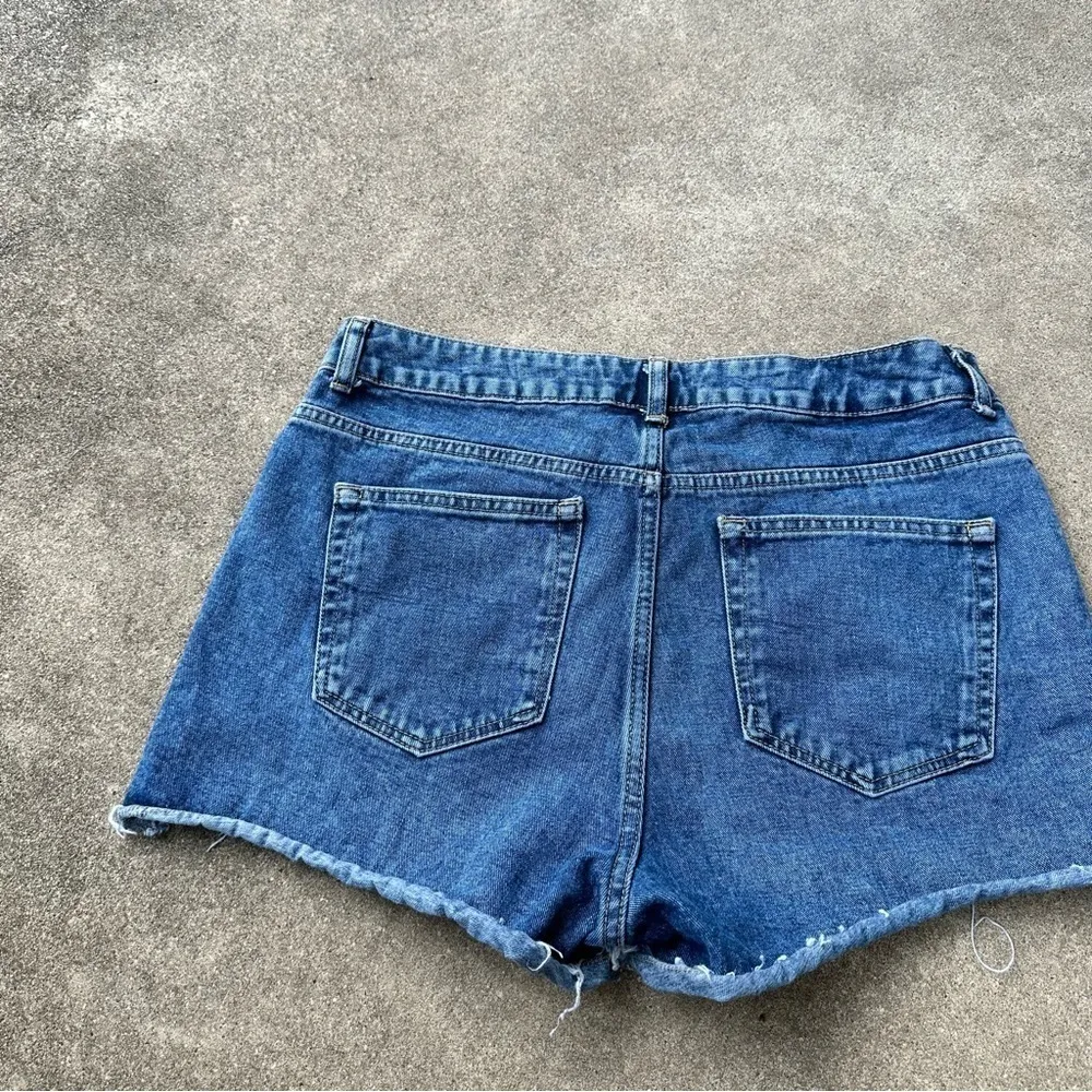 Topshop  Moto Jean Shorts - Image 3