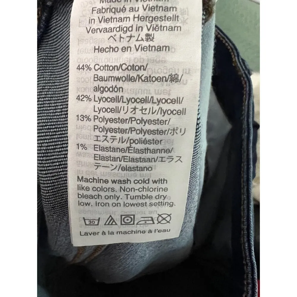 Madewell Curvy High Rise Skinny Blue Denim Jeans Size 26 - Image 4