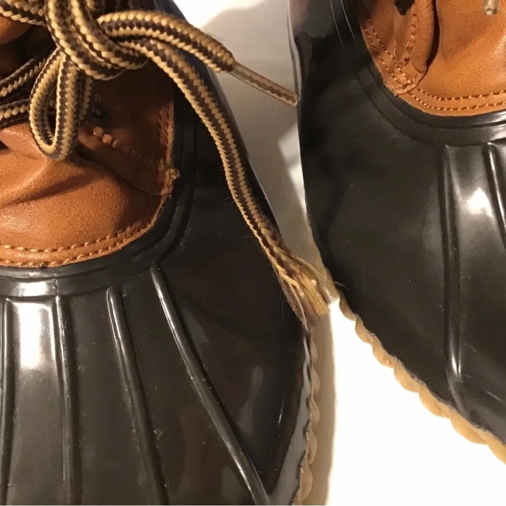 The Original duck boot Arianna winter snow rain mid calf boot women size 7.5 M - Image 10