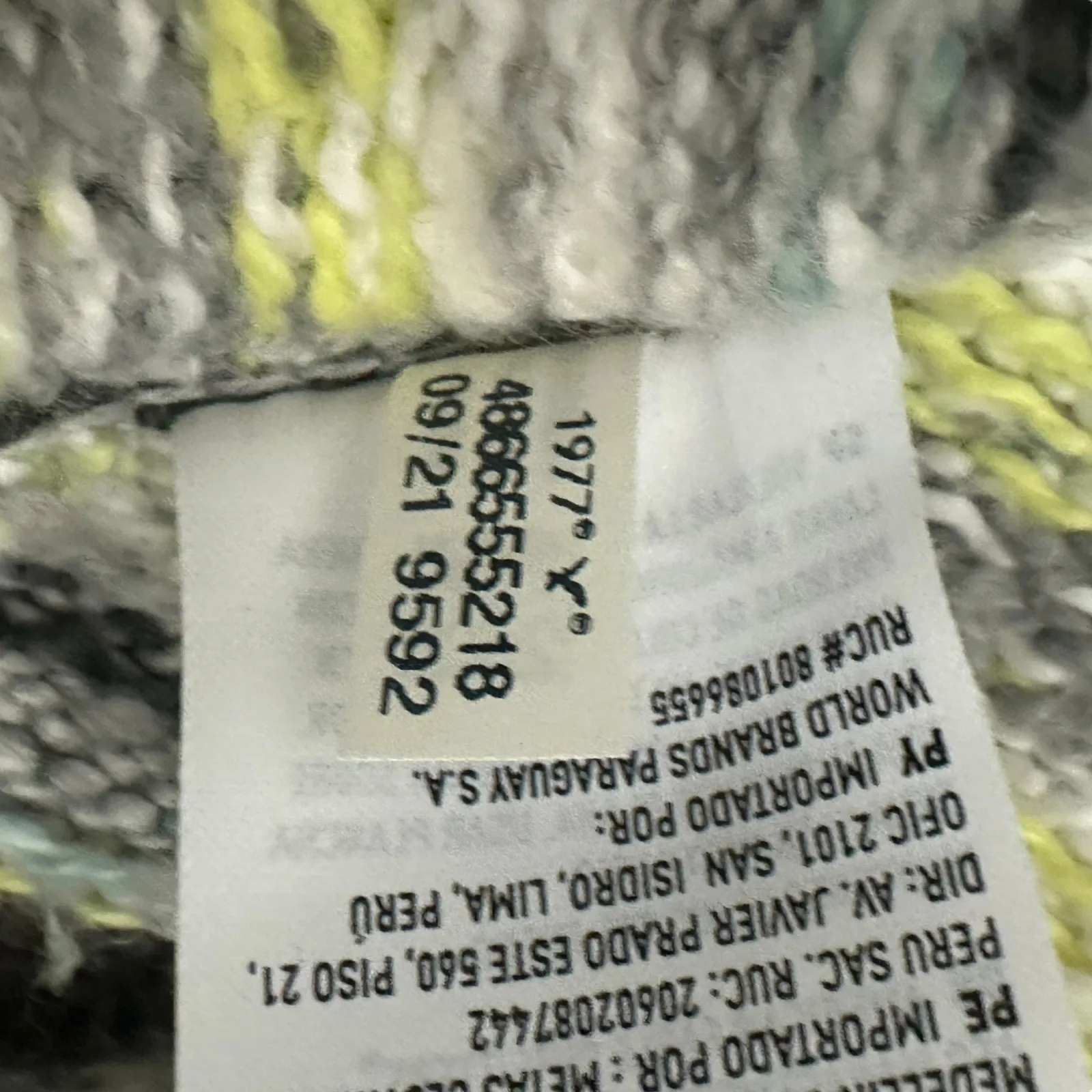 American Eagle Fair Isle Knit Sweater Size M Gray Multicolor Nordic Grandmacore Size M - Image 8