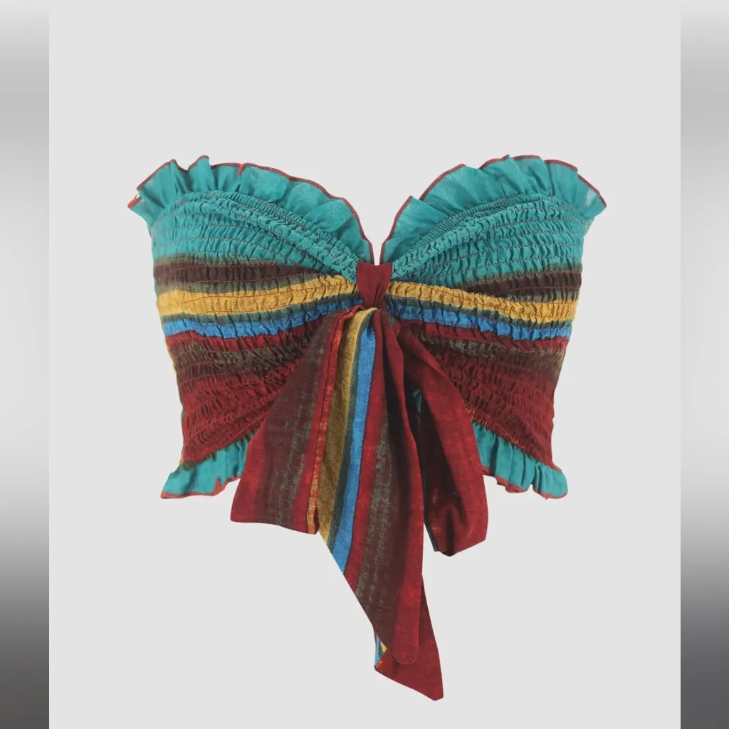 Vibrant Tube Top Matching Set - Image 4