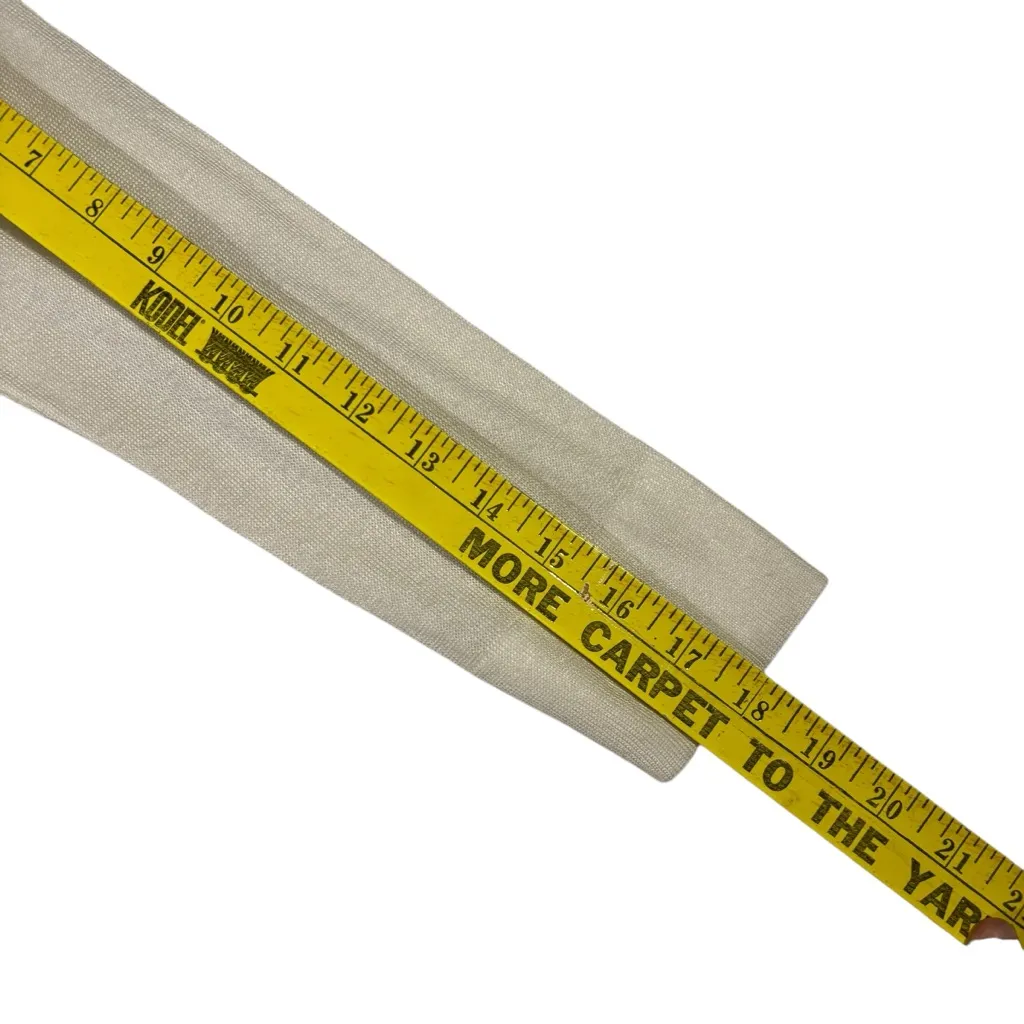 Ann Taylor Loft Women’s Size‎ Small Sheer White Sweater Button Back Rayon Blend - Image 10