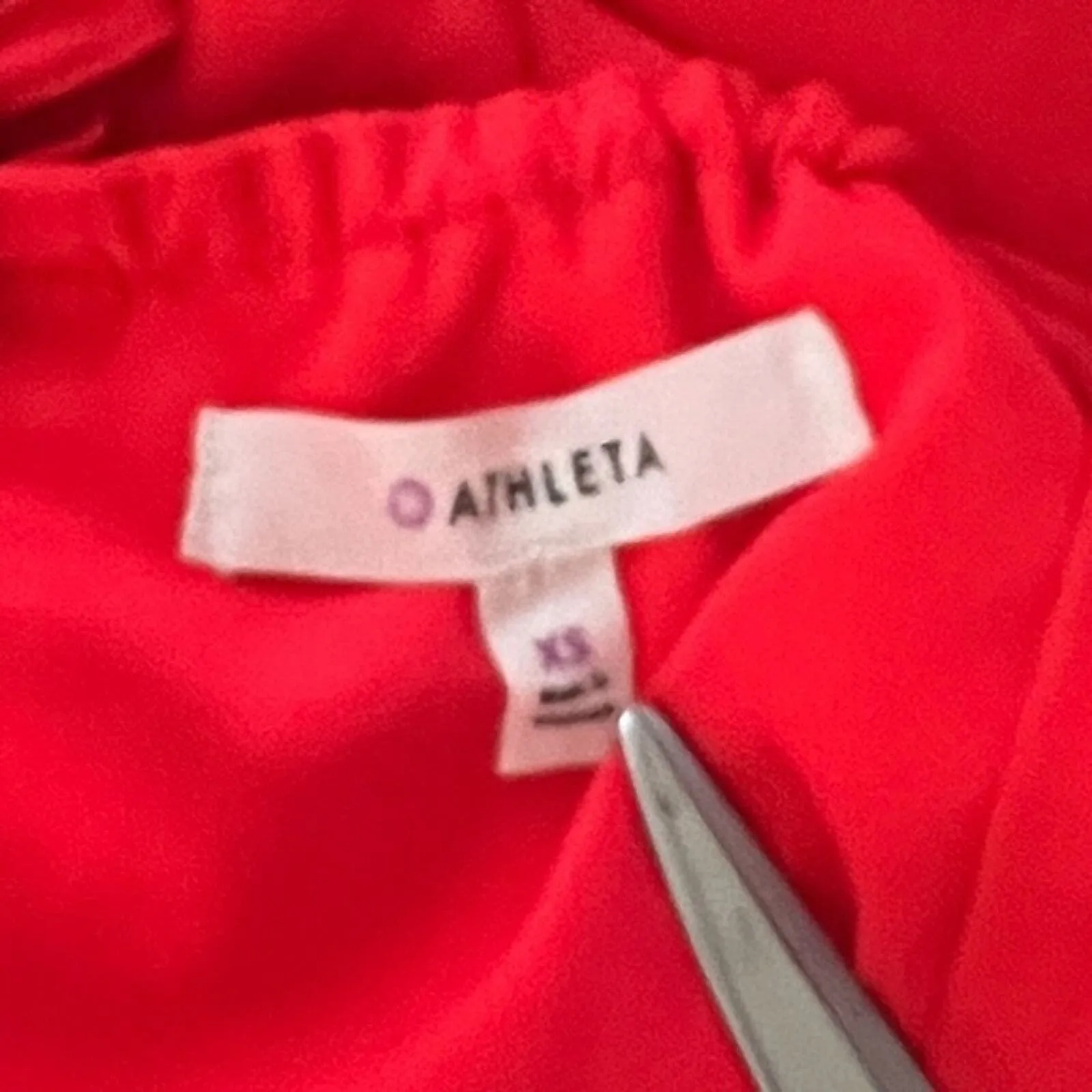 Athleta Dress Womens XS Bright Coral Martinque Sundress Party Travel Commute‎ - Image 5