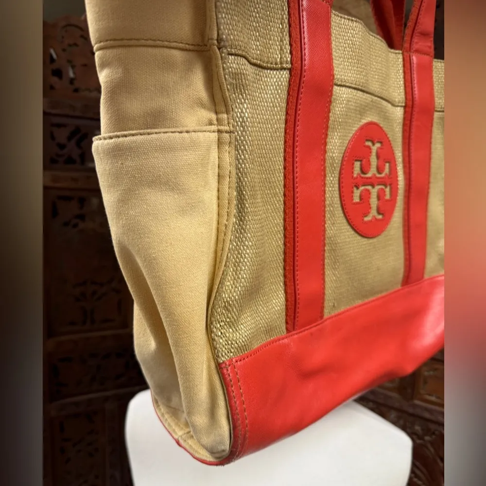 Tory burch orange tote large - Image 5