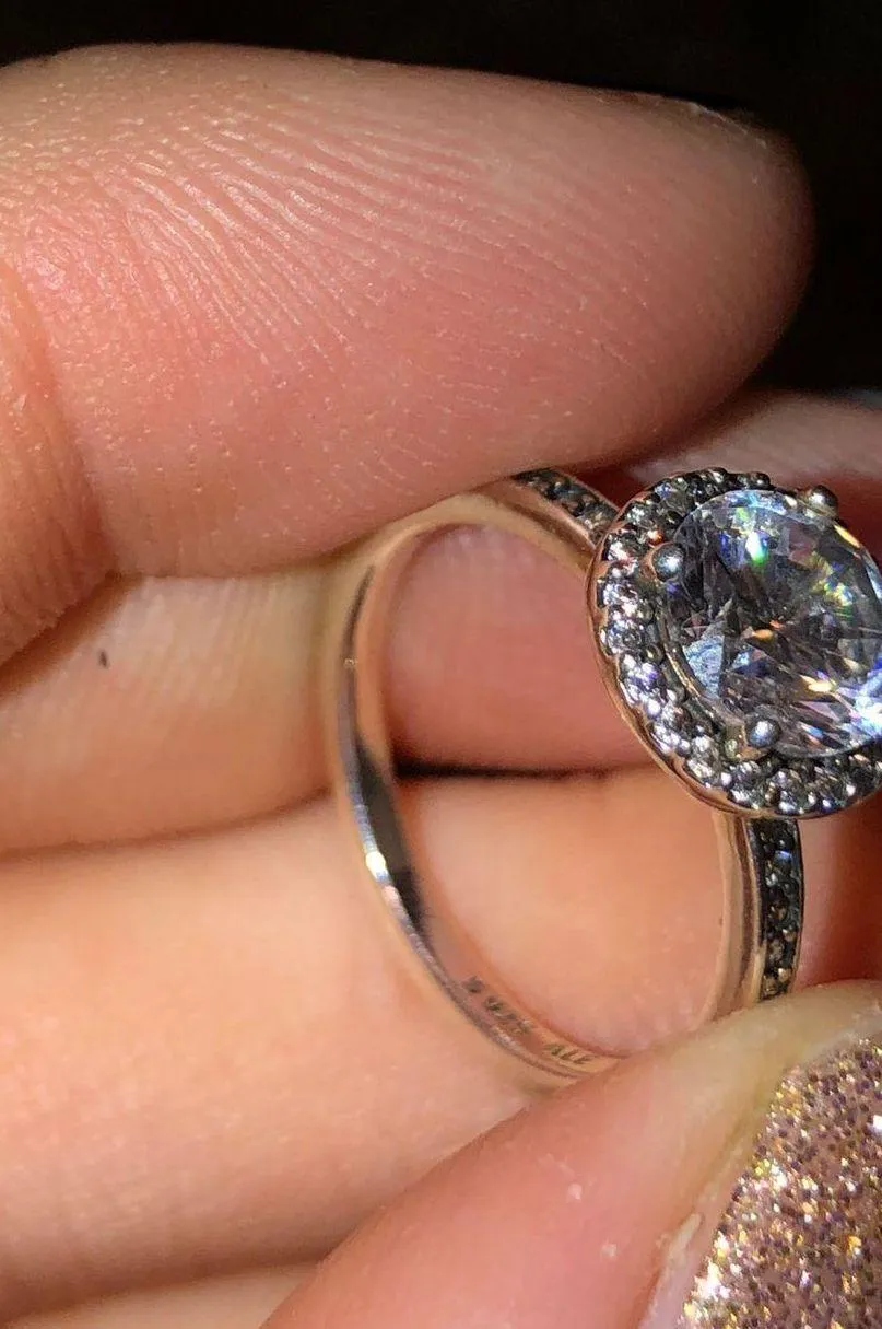 Pandora Promise Rings JUST THE ROUND ONE - Image 3