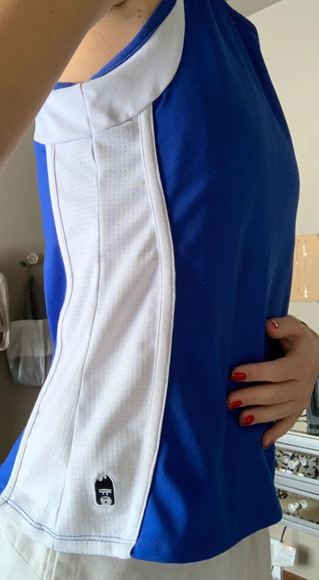 Tennis Tank Top Blue Size M - Image 2