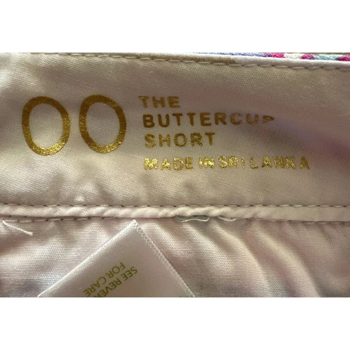 Lilly Pulitzer‎ Buttercup Shorts 00 Oh My Guava Floral Beach Tropical Y2K - Image 5