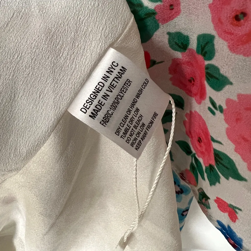 Yumi Kim Kaia Maxi Dress Kingston Garden Ivory Floral Size 4 Cocktail Party - Image 9