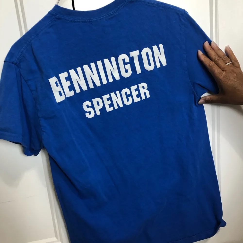 UNK Blue Graphic T-Shirt cross country invitational - Image 4