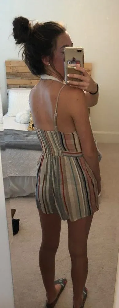 American Eagle Outfitters multi color romper - Image 2