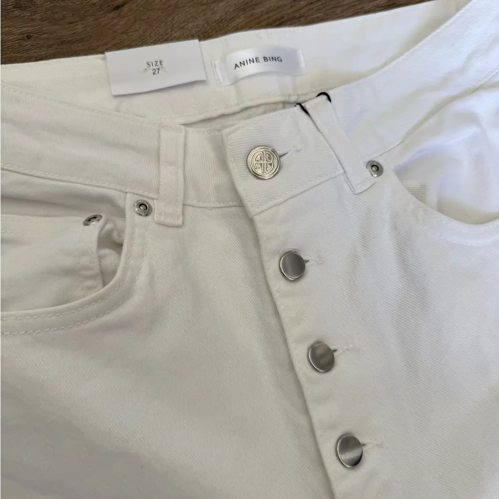 Anine Bing Frida Jean White - Image 2