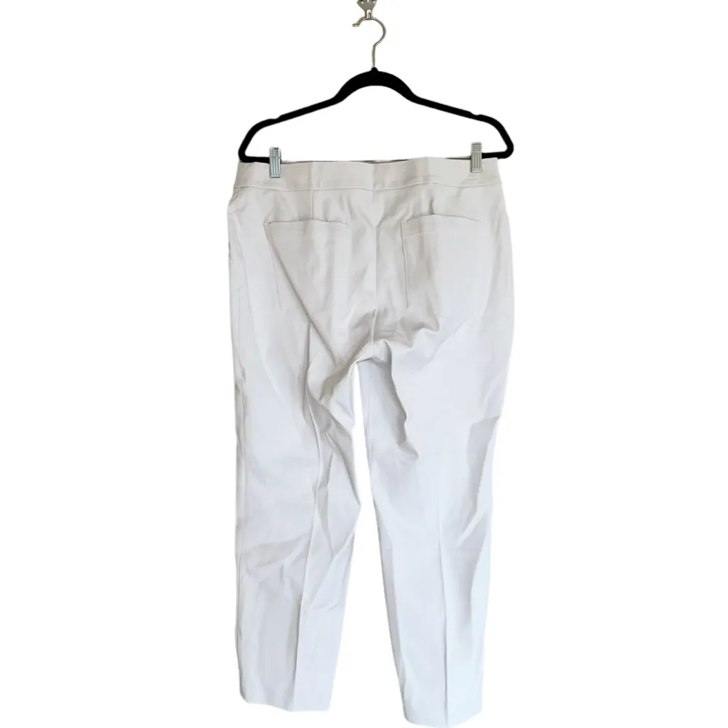 NWT SPANX On-the-Go Ankle Slim Straight Pants  Classic White - Image 7