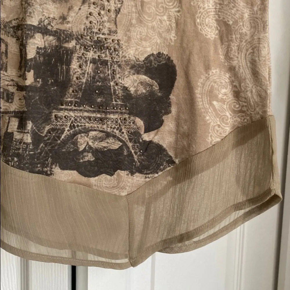 Style & Co by Macy’s Paris Themed Top - Image 3