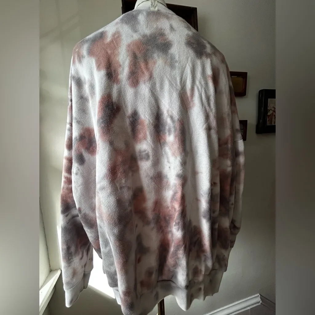 Free People Intimately Kelly Tie Dye Sweatshirt Small - Image 9