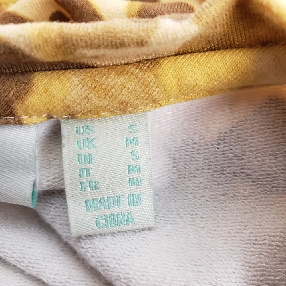 LOGO Lounge Print Terry Top - Image 5