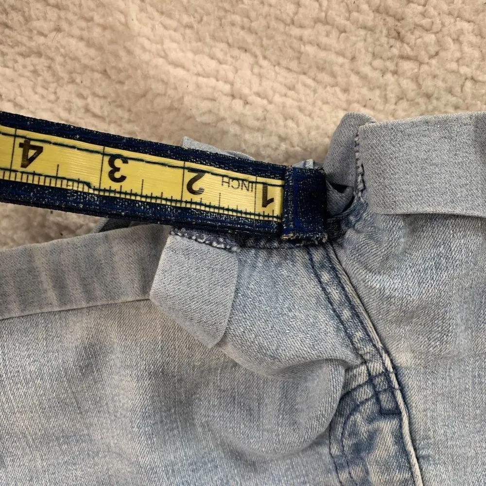 H&M Denim Mini Jean Shorts Small 4 - Image 7