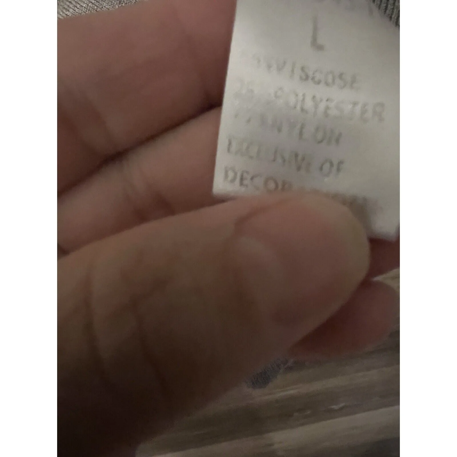 THML Sweater Size Large Puff Sleeve Gray Metallic Preppy Timeless Turtle Neck - Image 4