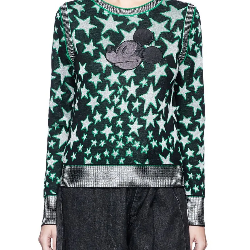 Marc Jacobs Mickey Mouse Black and Sliver Stars Pullover - Image 5