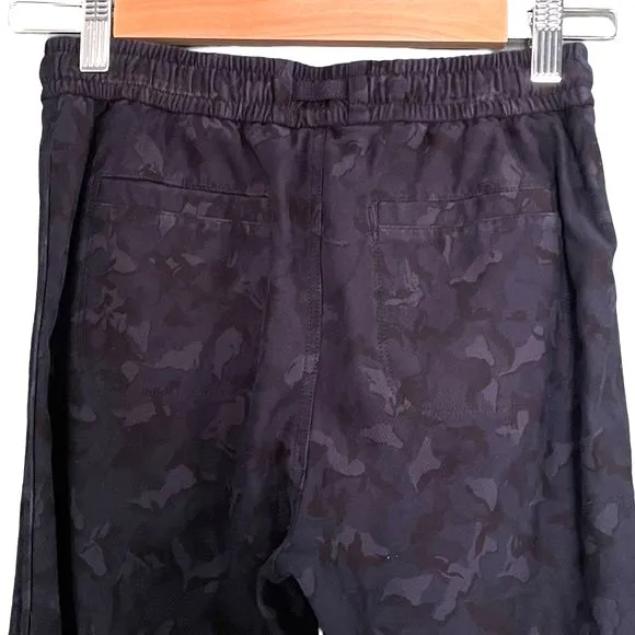 Athleta Farallon Jogger Stratum Blue Camo Athleisure Cotton Pants Size 0 | XS - Image 7
