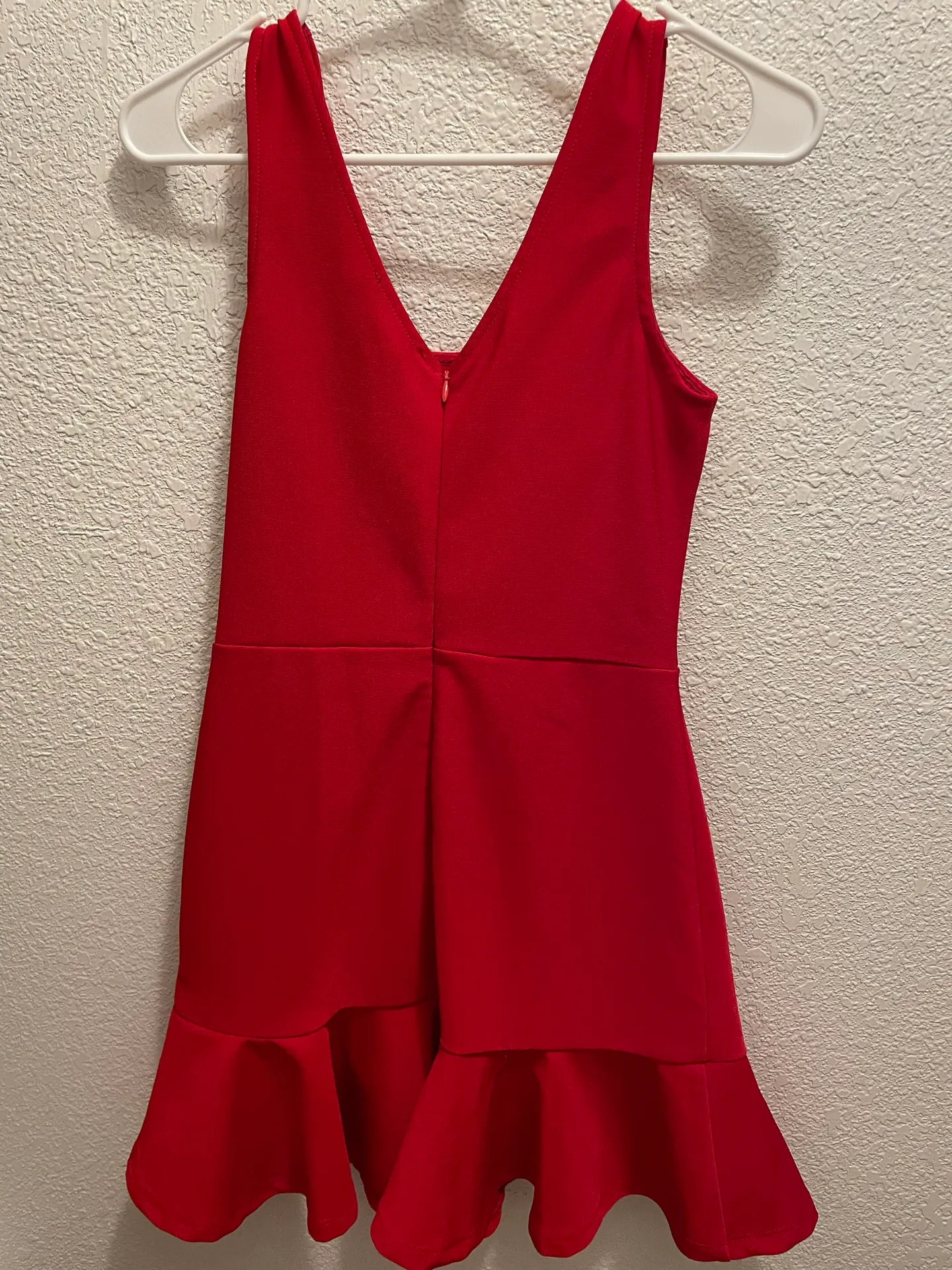 Red Mini Dress - Image 4