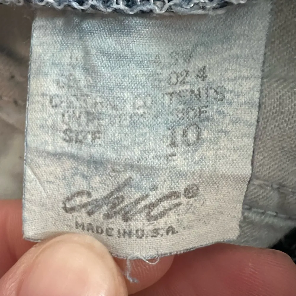 Chic jeans vintage denim shorts Blue Size 8 - Image 8