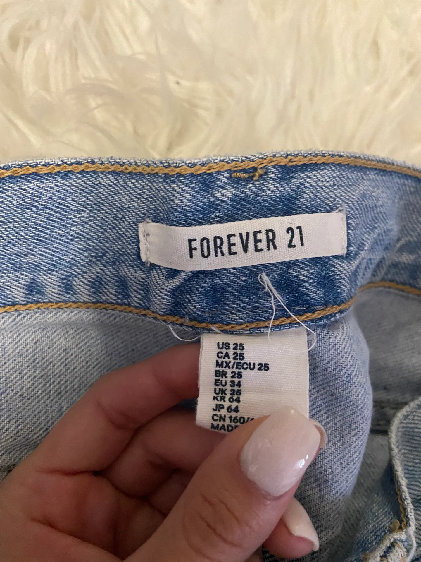Forever 21 Blue Mom Jeans - Image 4