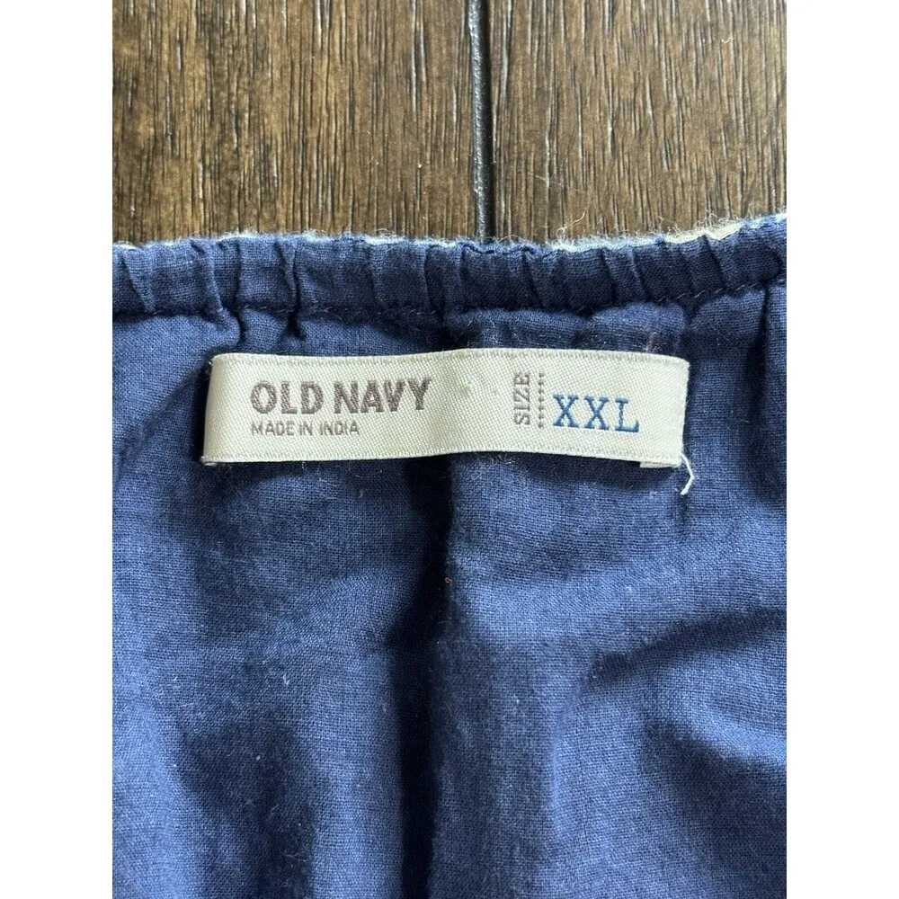 Old Navy XXL Maxi Dress Cottage Core Prairie Multi Floral Tank Cami Style - Image 8