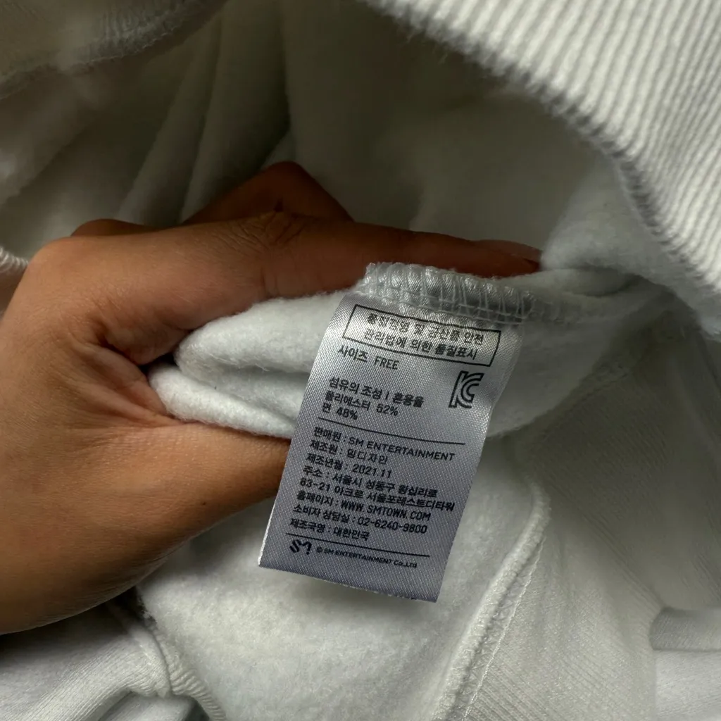 aespa special merchandise hoodie savage album White Size M - Image 11