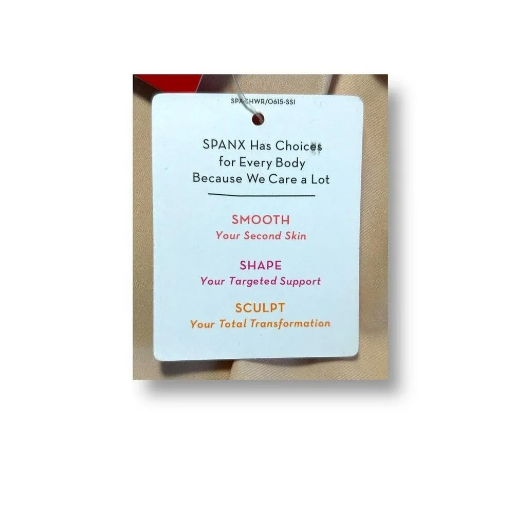 Spanx‎ XL Beige Thinstincts 10006R Shapewear High Waist Mid Thigh Short Slim NWT - Image 7