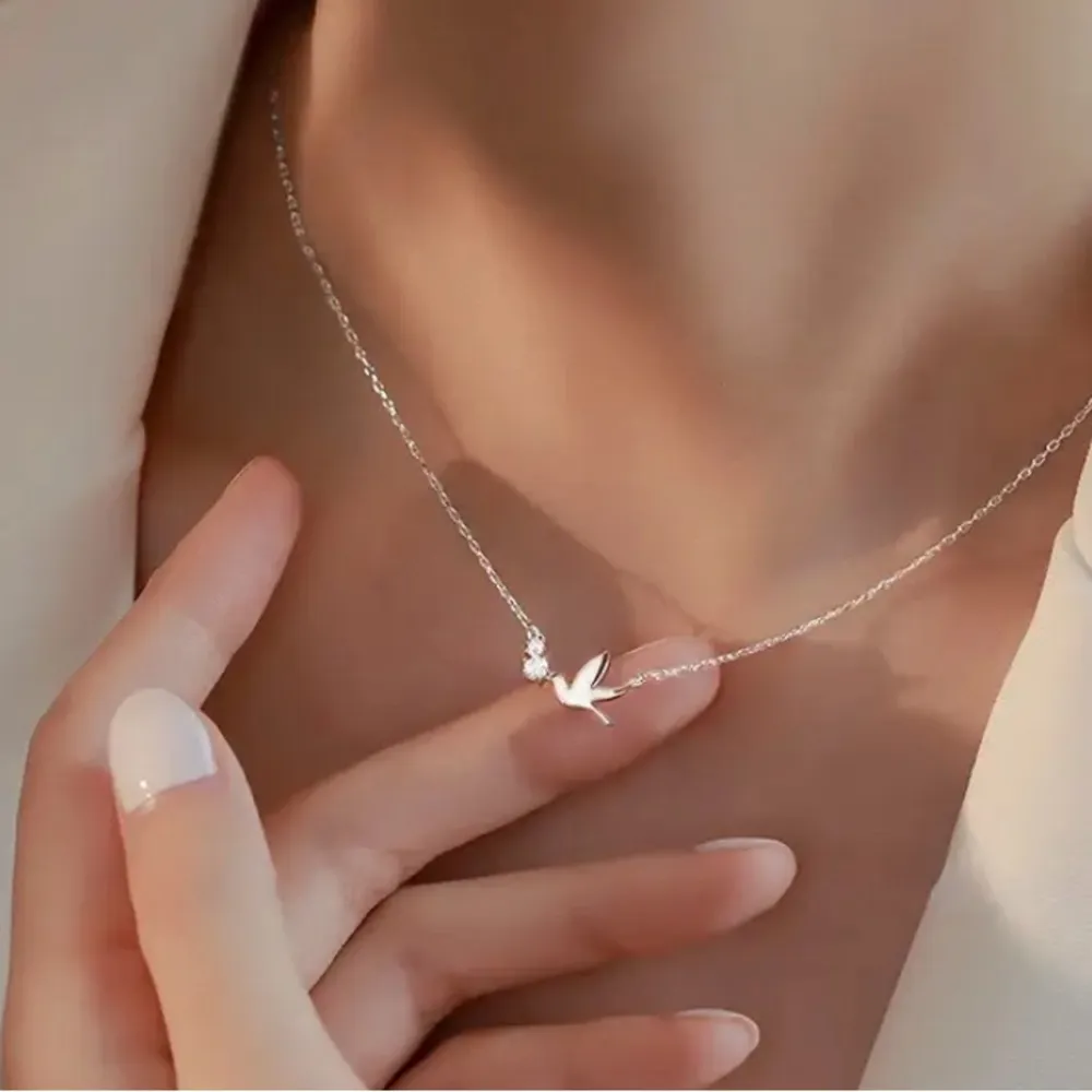 Silver Dove Necklace - Image 2