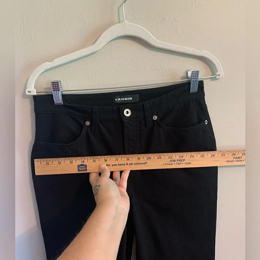Cambio Jade Black Jeans size 8 Black - Image 4