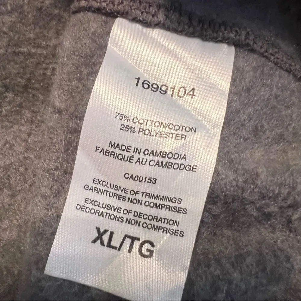 Champion Powerblend Fleece Boyfriend Crewneck Women’s XL Soft Gray Sweatshirt - Image 5