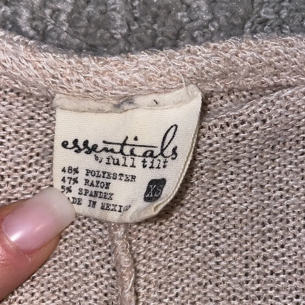 Cream Cardigan by Full Tilt - Image 3