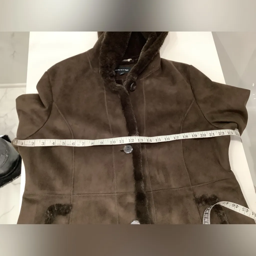 FLASH SALE‼️Soft faux suede coat LIKE NEW🥀 - Image 8