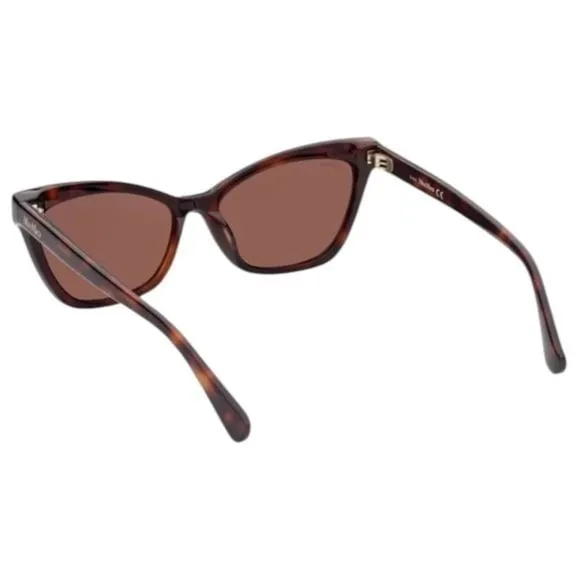MaxMara Cat Eye Sunglasses in tortoise with brown lenses, NWOT - Image 4
