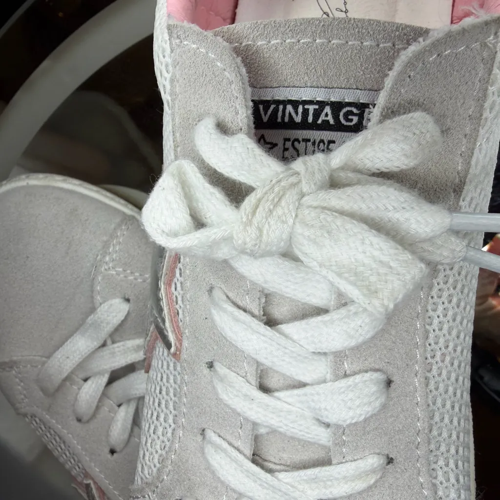 Vintage Havana Carla White and Silver Star women’s Sneakers size 7.5 new - Image 9