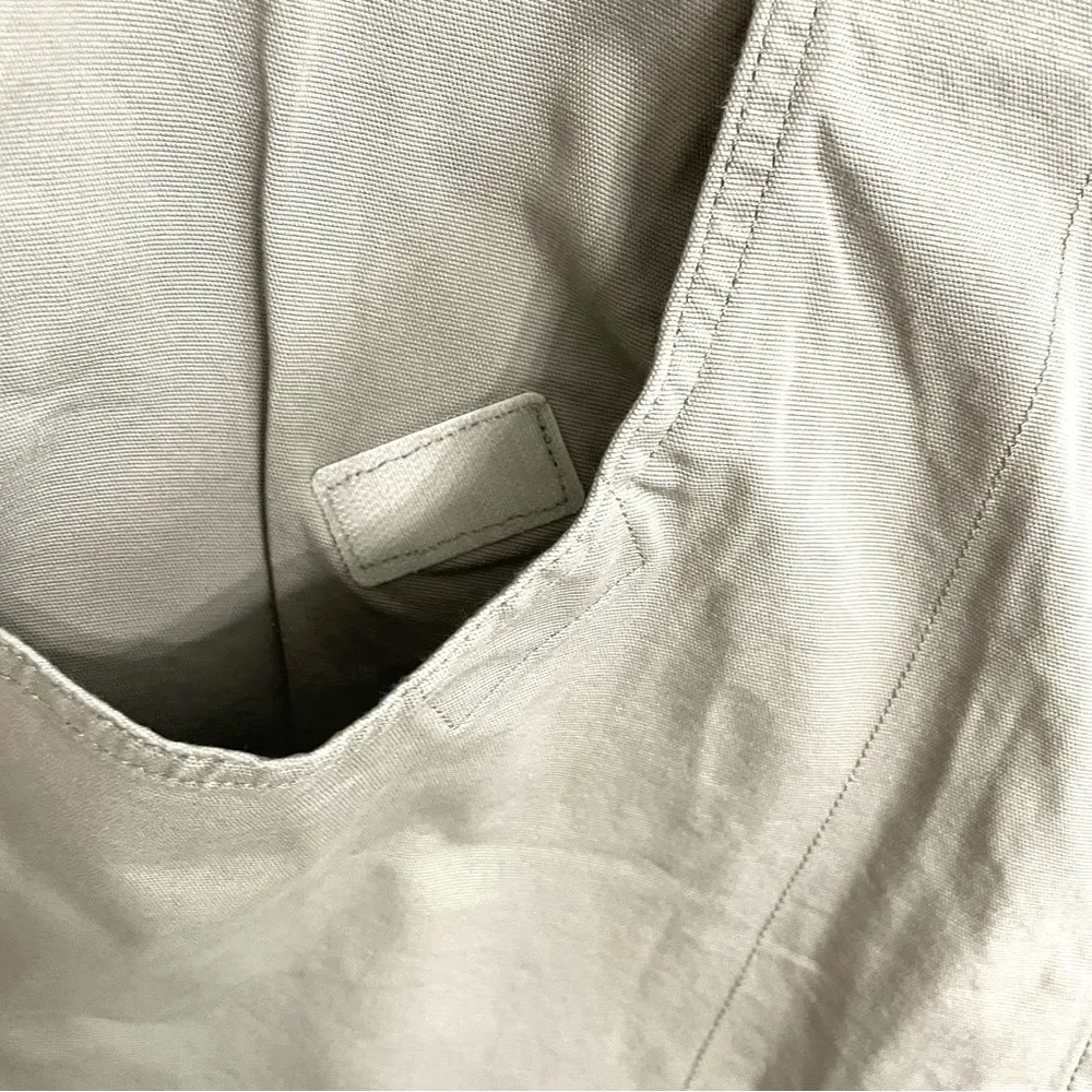 Patagonia Women’s Skirt Green Gray Short A Line Cotton Pockets Size 16 - Image 5