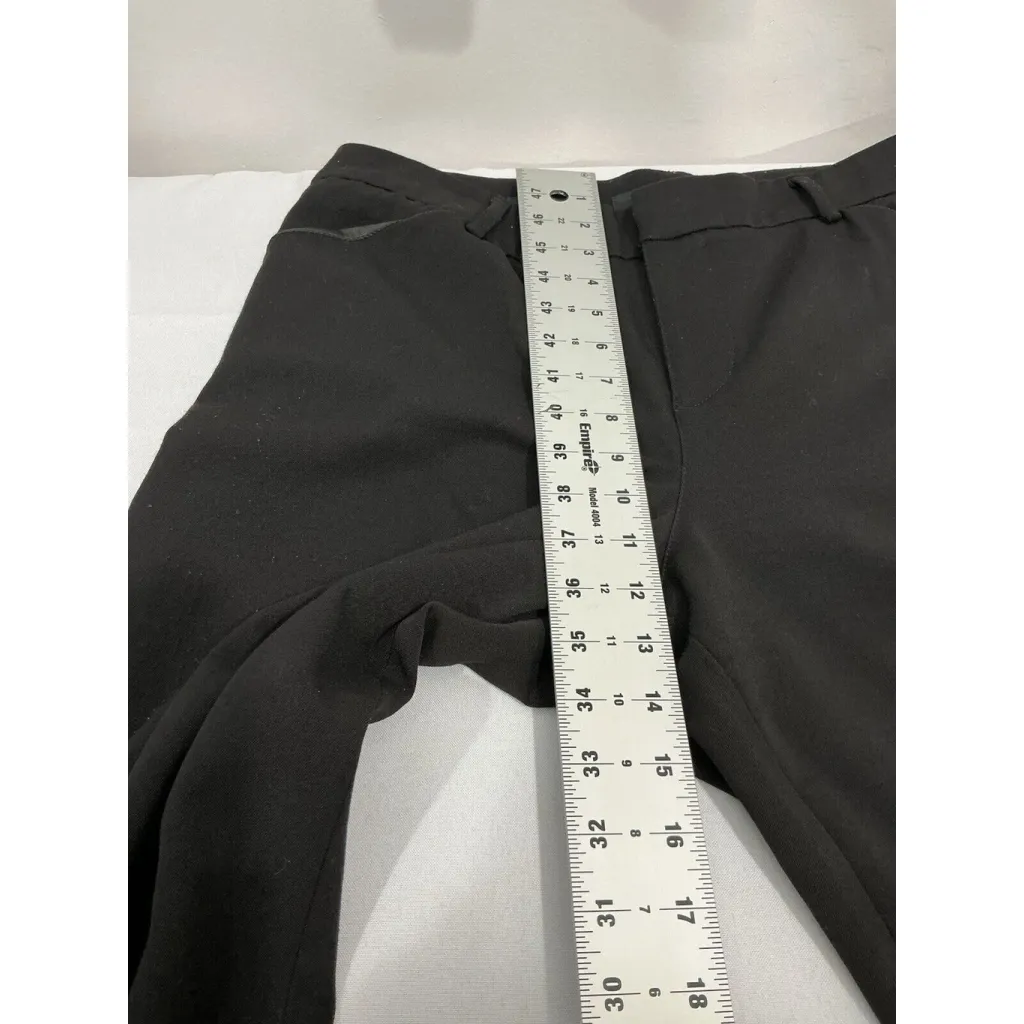 Womans Nine West Size 12/31 Black High Waist Dress Pants - Image 6