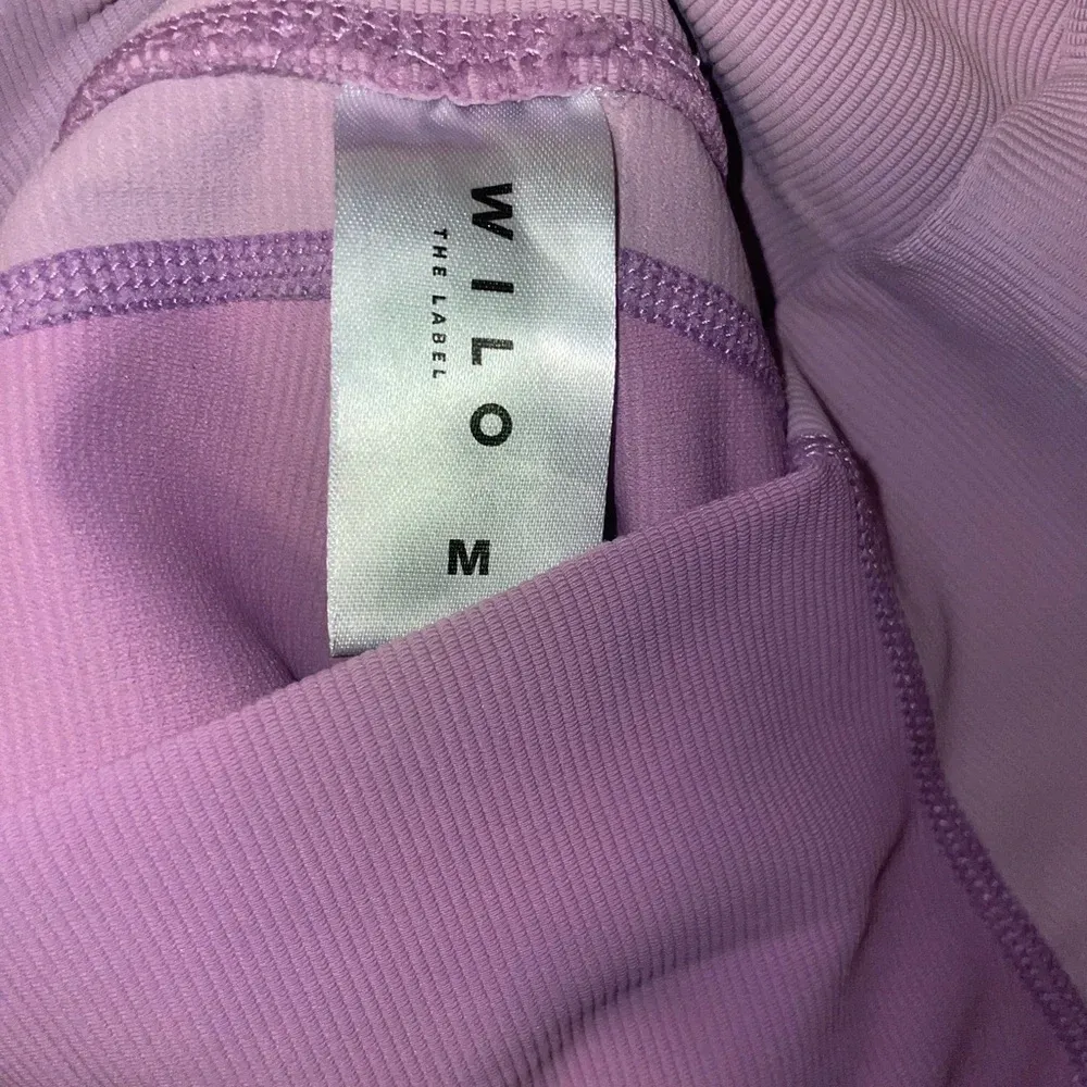 WILO The Label two tone ribbed purple leggings‎ size medium - Image 4