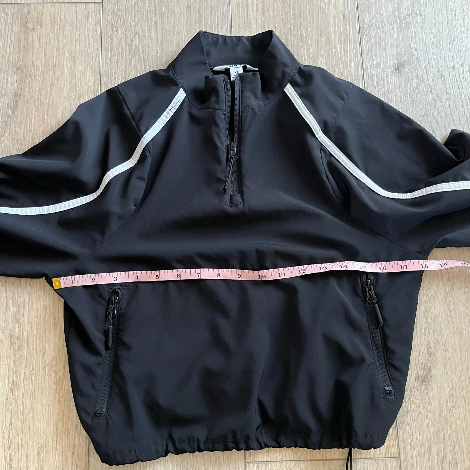 JoyLab Women’s Black Cropped Windbreaker Sz XS - Image 7