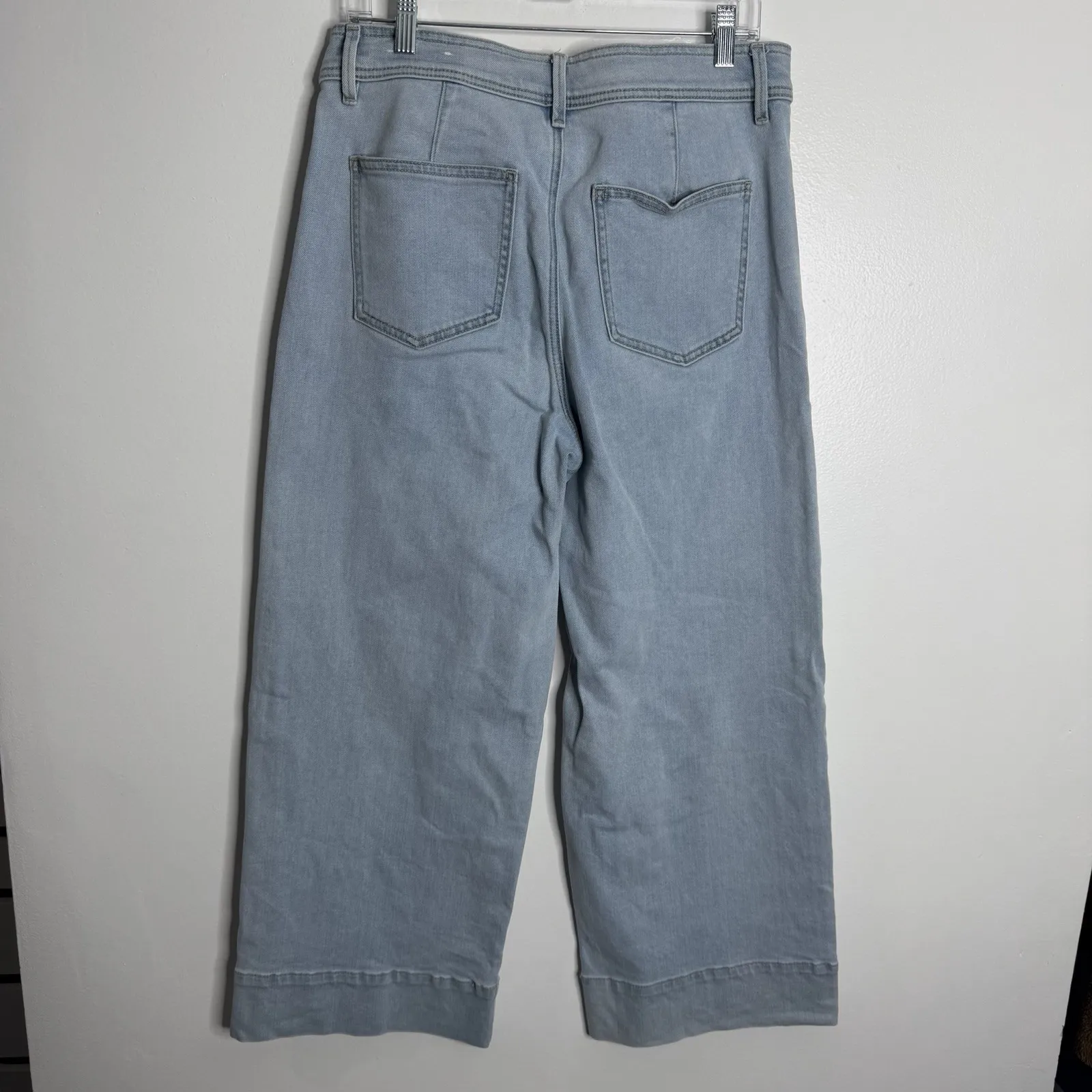 Ann Taylor The Wide Leg Jean Size 8‎ Style 555471 - Image 2