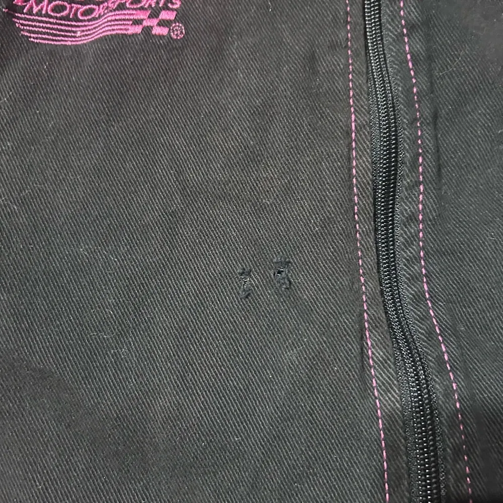 Hendrick Motorsports Dale Jr Black & Pink nascar official jacket ladies Medium - Image 10