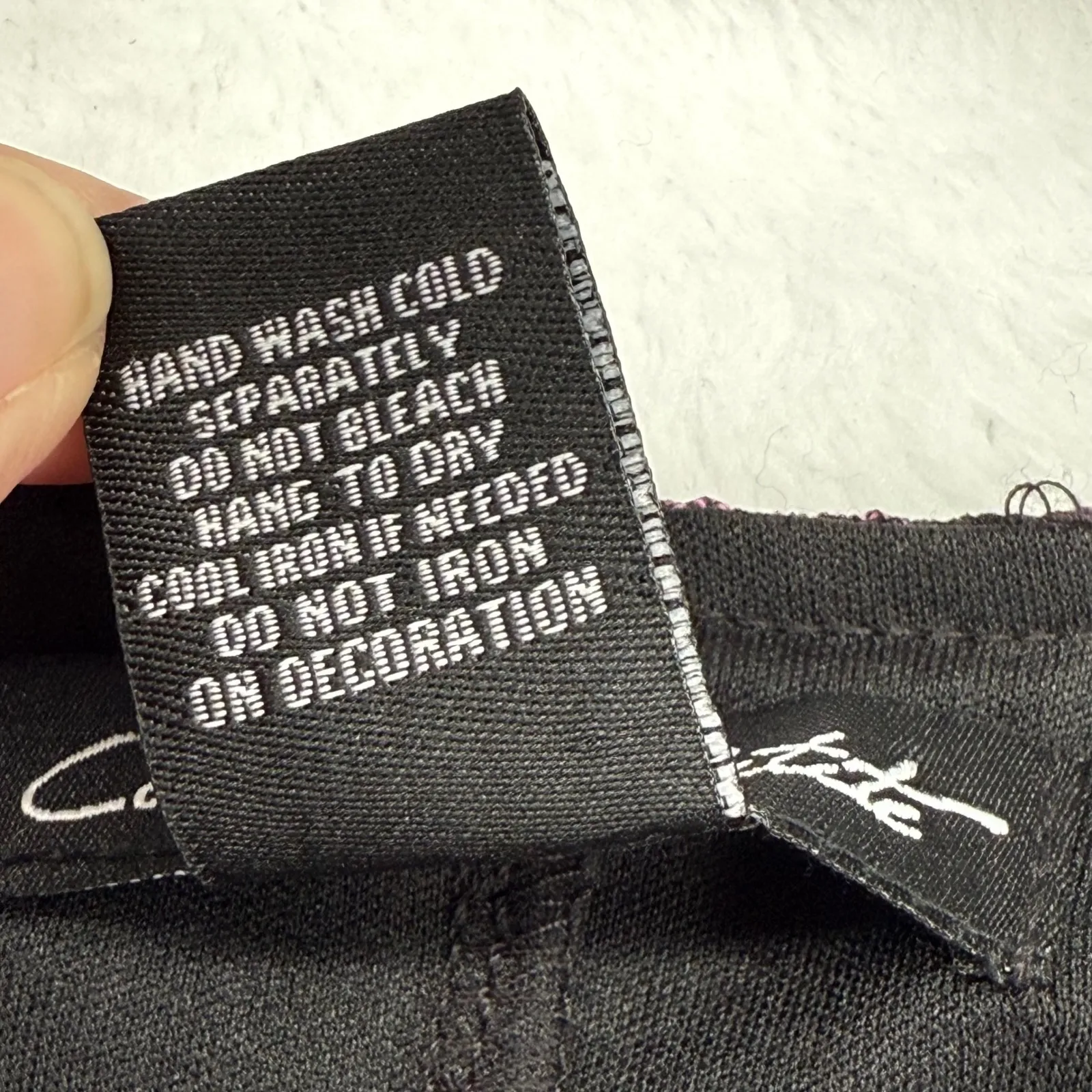 Candalite PS Black‎ Purple Sequin Lace Floral Maxi Dress Evening Gown no belt Black Size 00 - Image 6