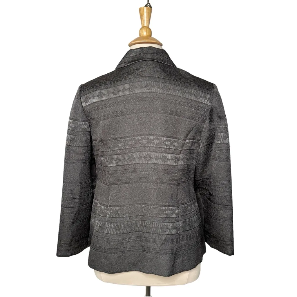 LESLIE FAYE GRAY BLAZER SZ 16W - Image 2