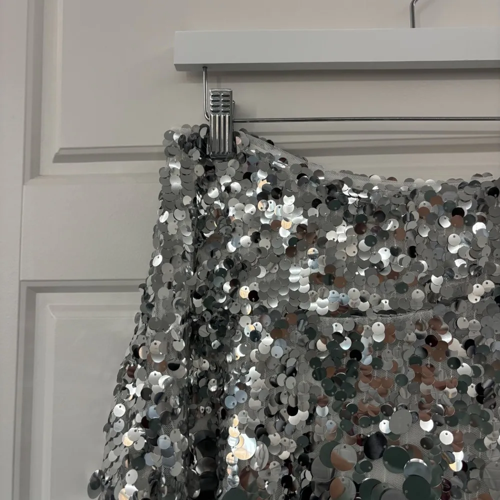 Free People Can't Get Enough Sequin Skirt - Image 8