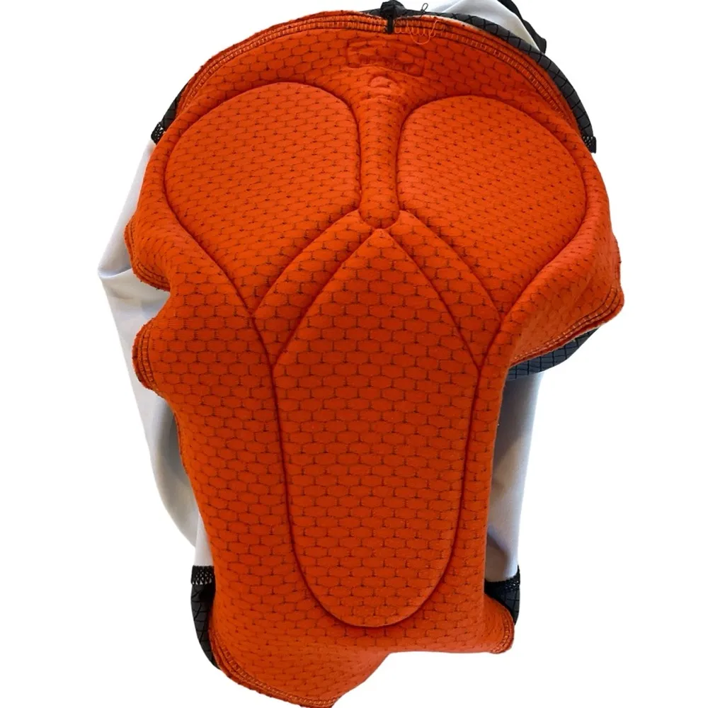 Pactimo Padded Cycling Shorts Women’s S Nylon/Spandex Blend 4.5” Inseam SDBC Orange - Image 8