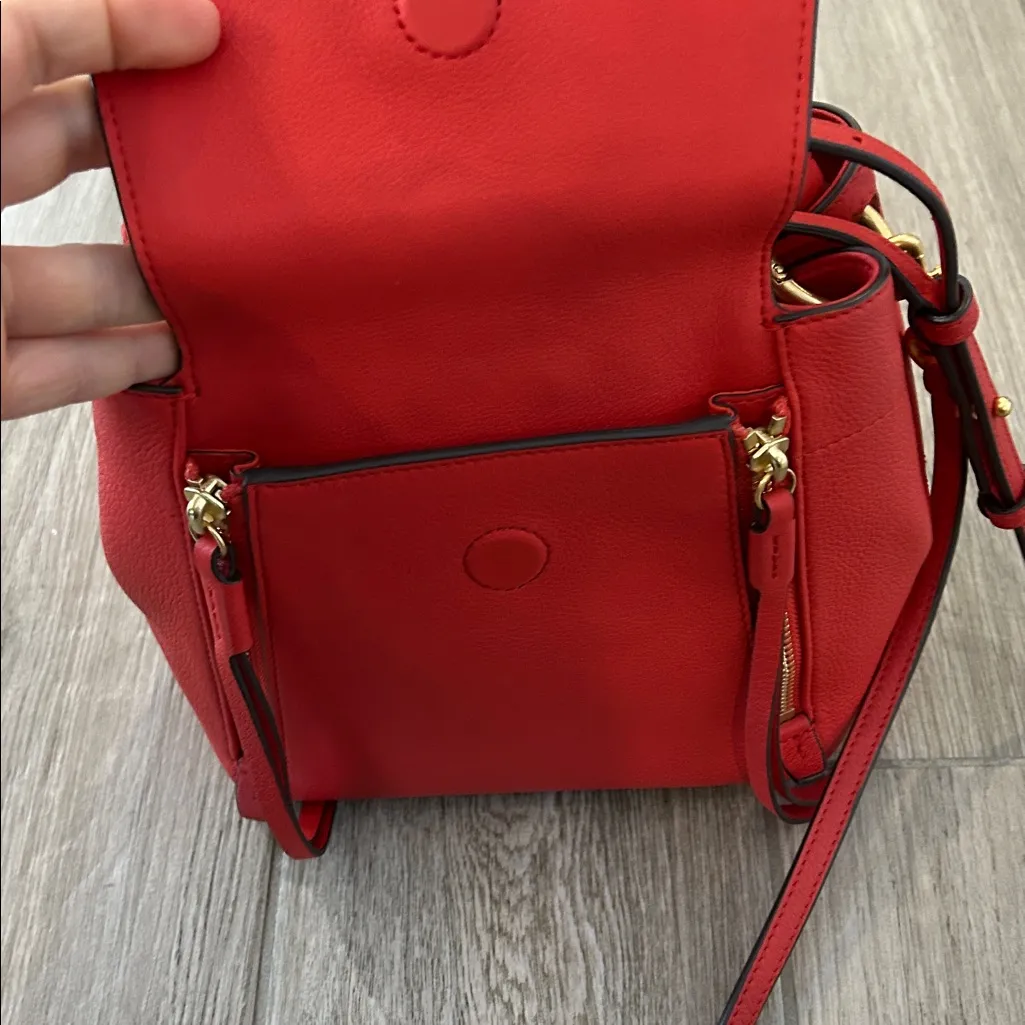 Tory Burch Red Leather Handbag - Image 3